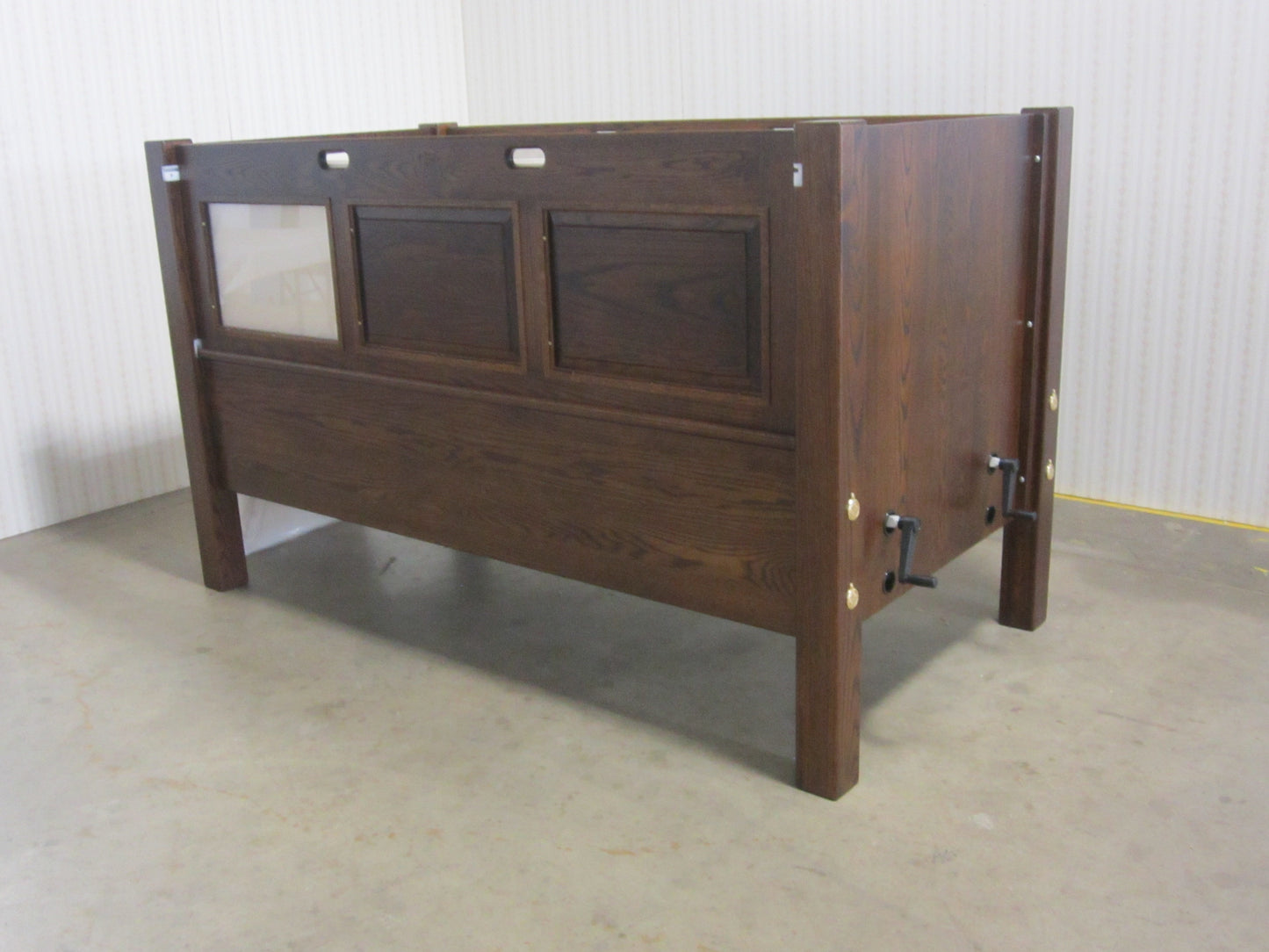 Dream Series Twin Size Bed with Fixed Height and Manual Adjustable Head and FootHigh Side