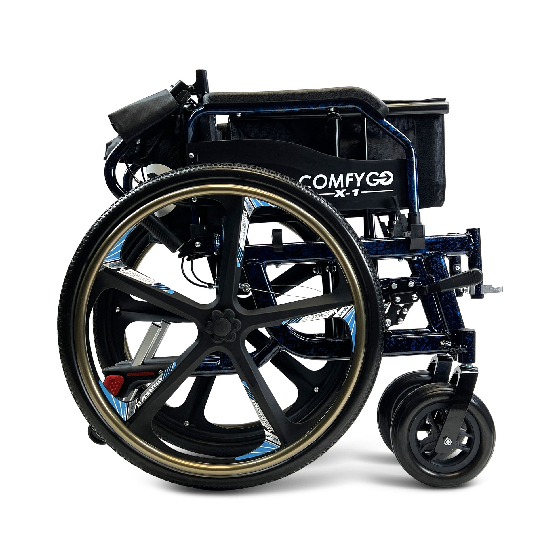 X-1 Lightweight Manual WheelchairBlueSpecial Edition