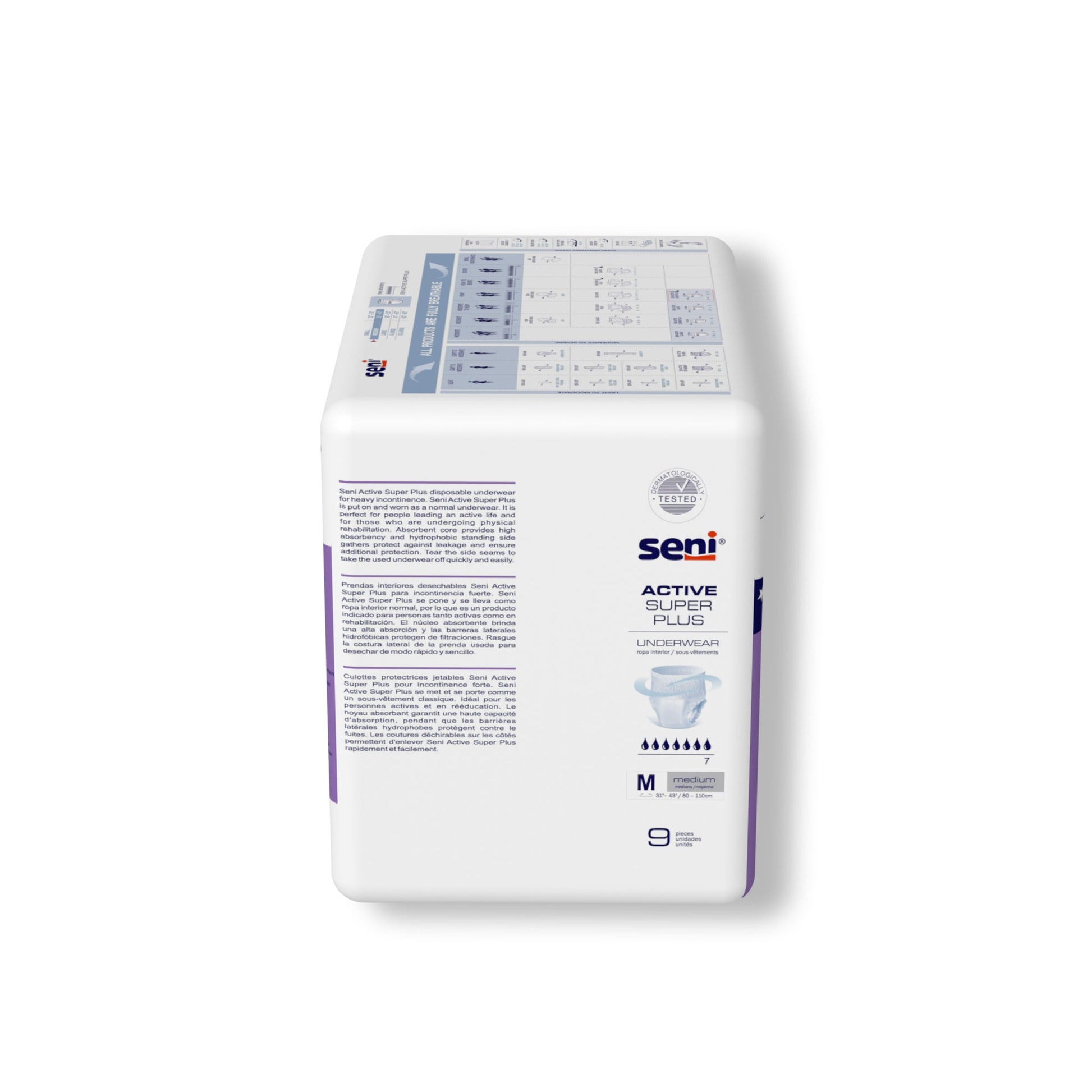 SENI ACTIVE SUPER PLUS UnderwearSmall (10 pcs)