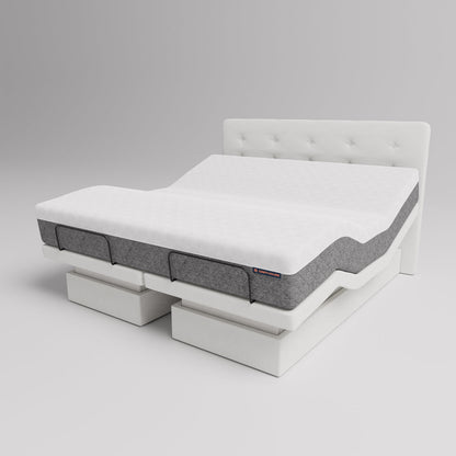 Dawn House King BedBase + MattressWith HeadboardSlate