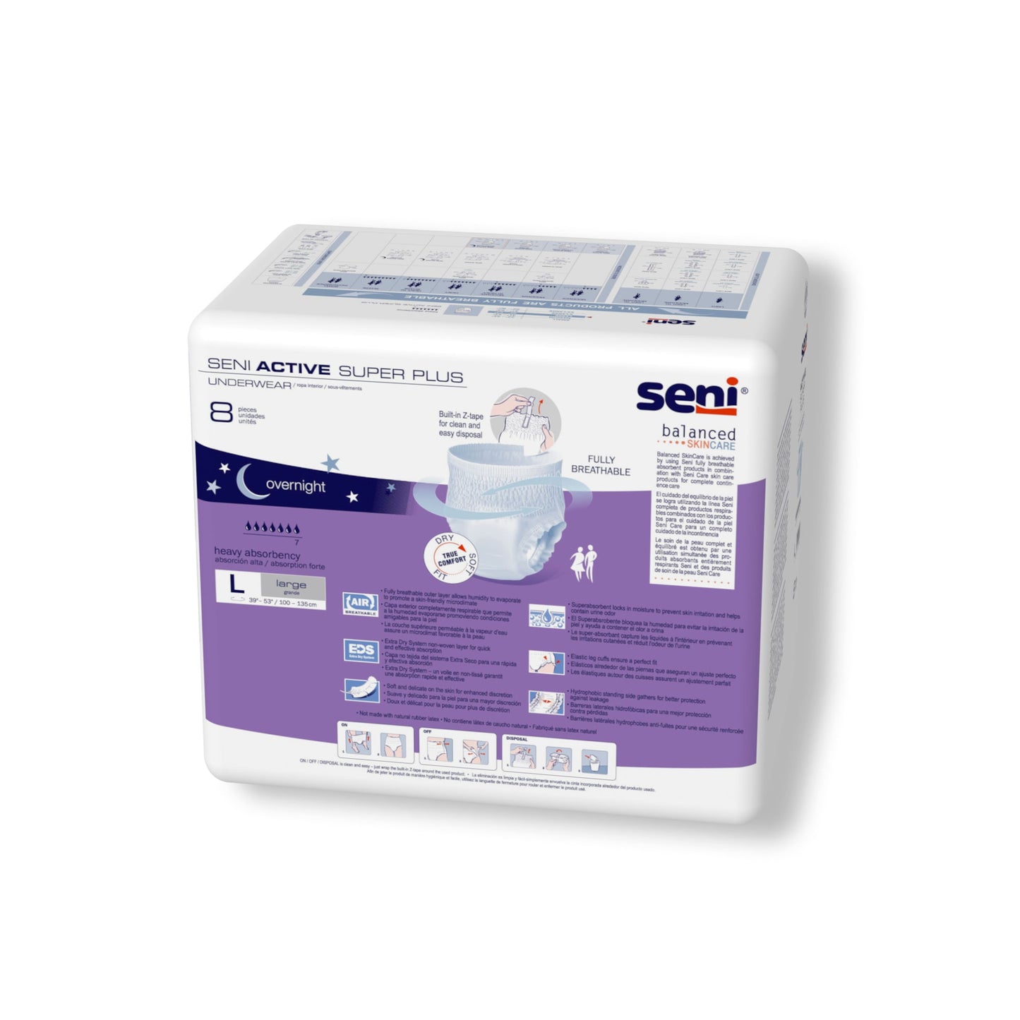 SENI ACTIVE SUPER PLUS UnderwearSmall (10 pcs)