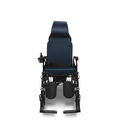 X-9 Remote Controlled Electric Wheelchair with Automatic Reclining Backrest and Lifting Leg RestsBlueUpto 17+ Miles (20AH li-ion Battery)