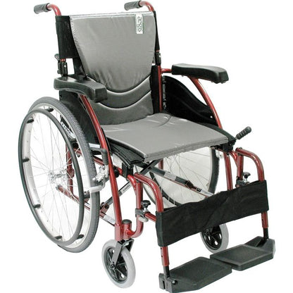 S-Ergo 115 Ultra-Lightweight Ergonomic Wheelchair16"Pearl Silver