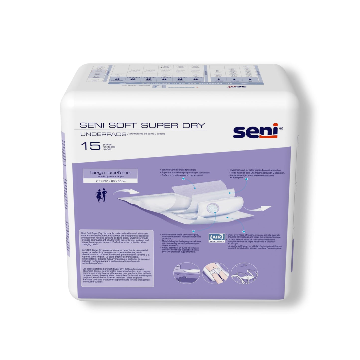 SENI SOFT SUPER DRY Underpads