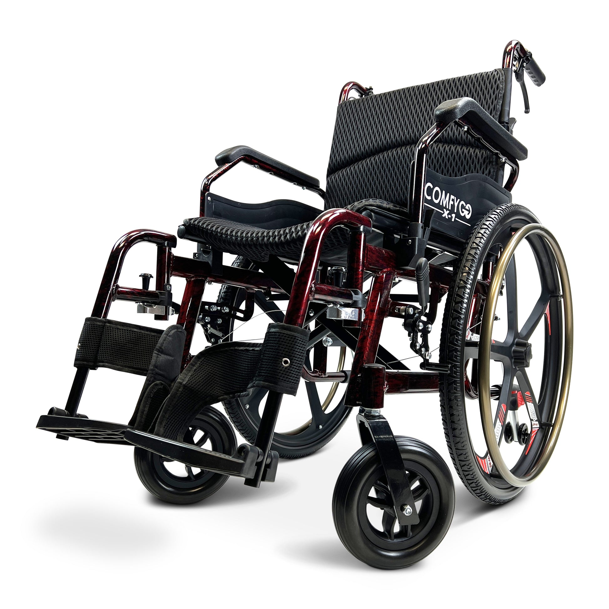 X-1 Lightweight Manual WheelchairRedSpecial Edition