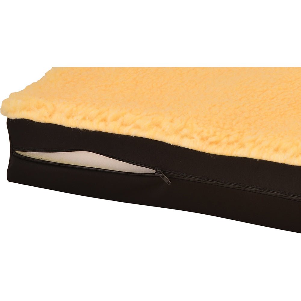Gel Foam Seat Cushion with Fleece Top
