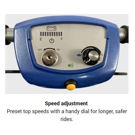 So Lite Folding Power ScooterRed