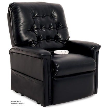 Heritage LC-358PW Lift Chair (FDA Class II Medical Device)Lexis Sta-Kleen Black (Upgrade Option)