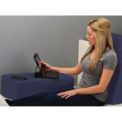 7.5 Inch Wedge Cushion FoldBlue