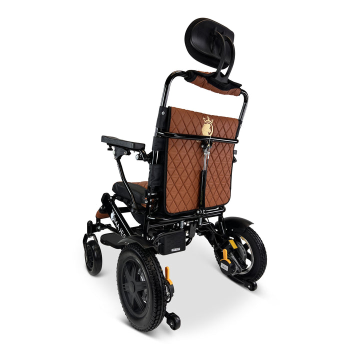 Majestic IQ-9000 Auto Recline Remote Controlled Electric WheelchairBlack & RedTaba17.5"