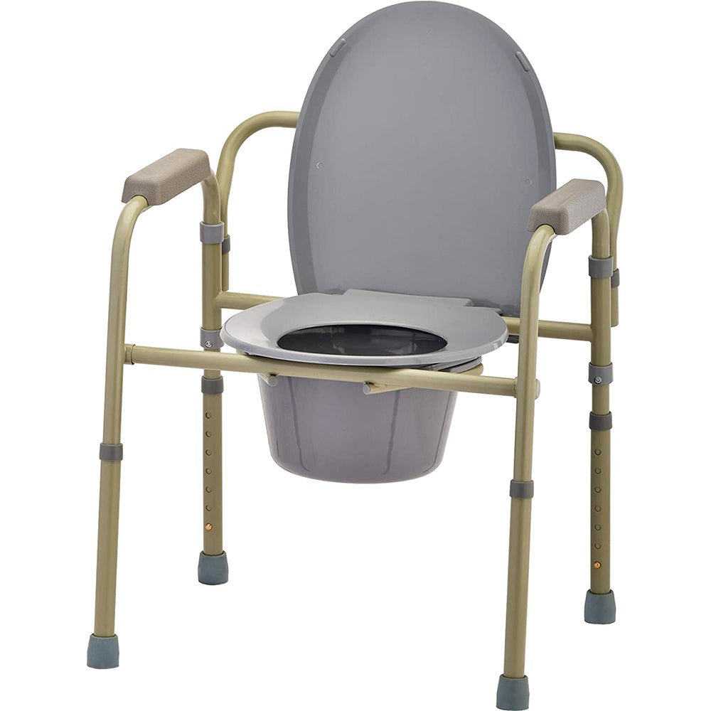 Nova-8700-Retail Foldable Steel Commode