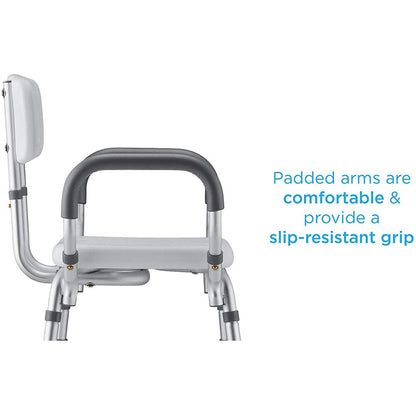 9036 Bath Seat With Back And Arms