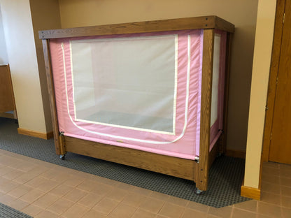 Haven Series Twin Size Bed with Fixed Height Bunkie Board