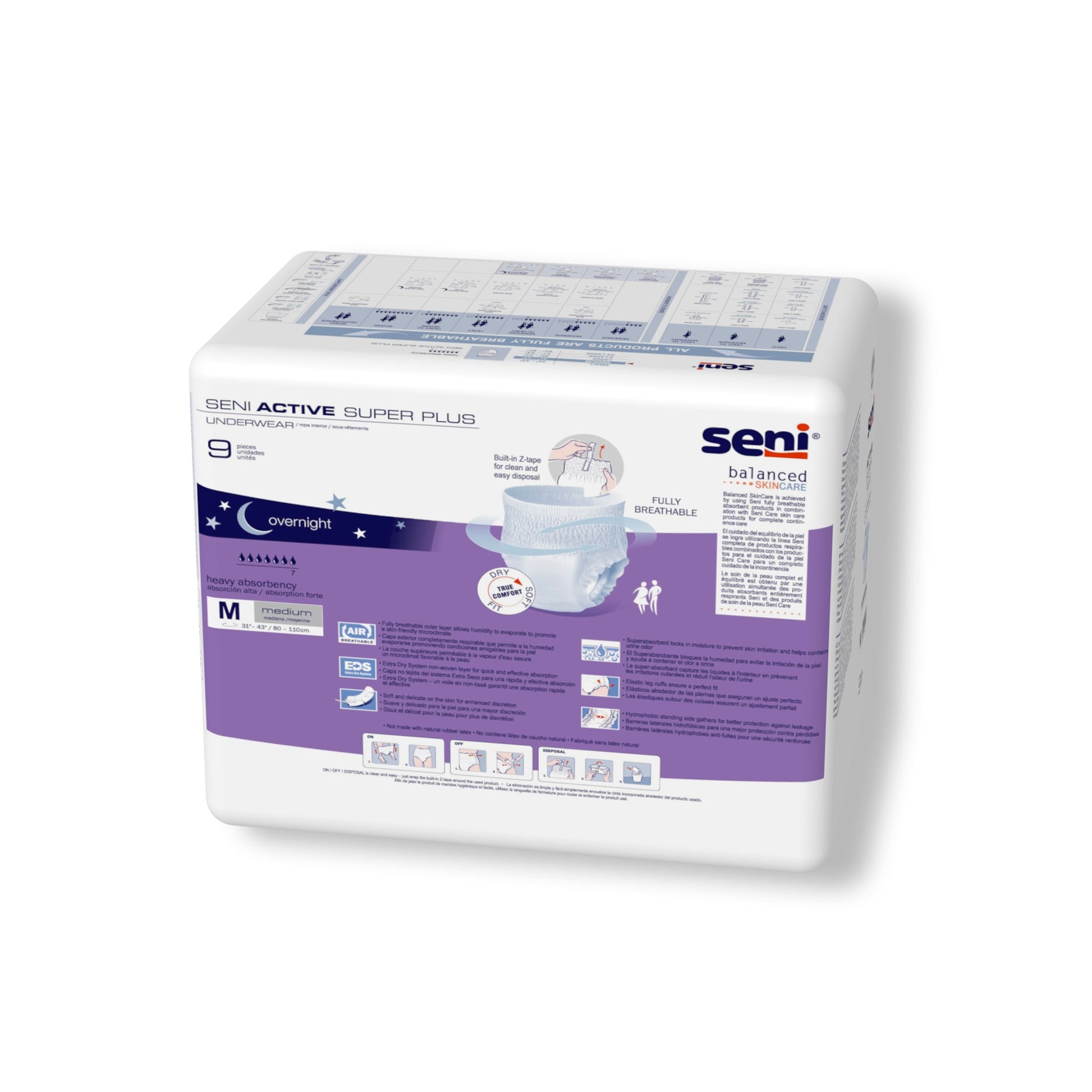 SENI ACTIVE SUPER PLUS UnderwearSmall (10 pcs)