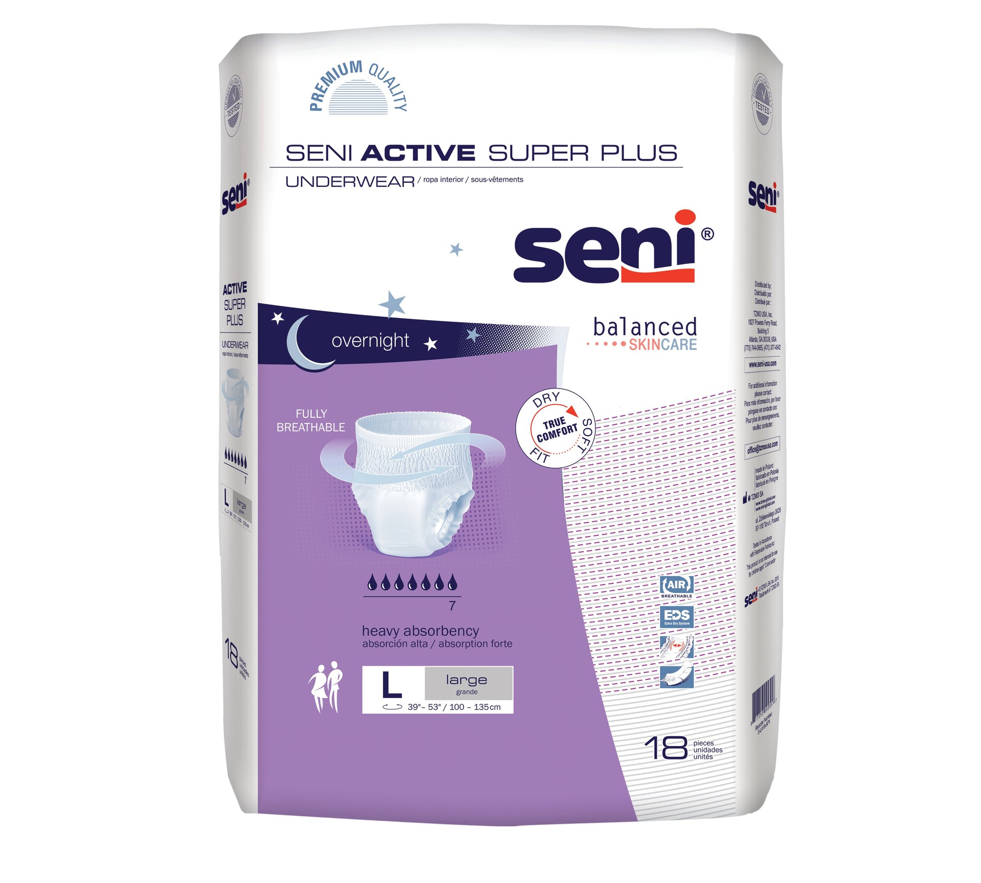 SENI ACTIVE SUPER PLUS UnderwearSmall (10 pcs)