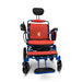 Majestic IQ-8000 12AH li-ion Battery Auto Recline Remote Controlled Electric WheelchairBlueRed17.5"