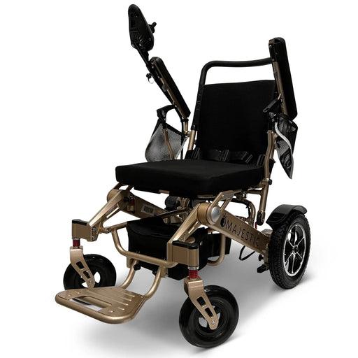 Majestic IQ-7000 Remote Controlled Electric WheelchairBronzeStandardUpto 13+Miles (12AH li-ion Battery)