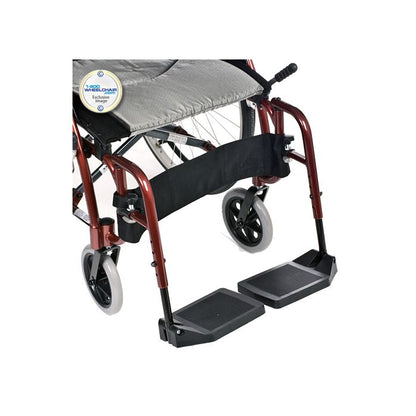 S-Ergo 115 Ultra-Lightweight Ergonomic Wheelchair16"Pearl Silver