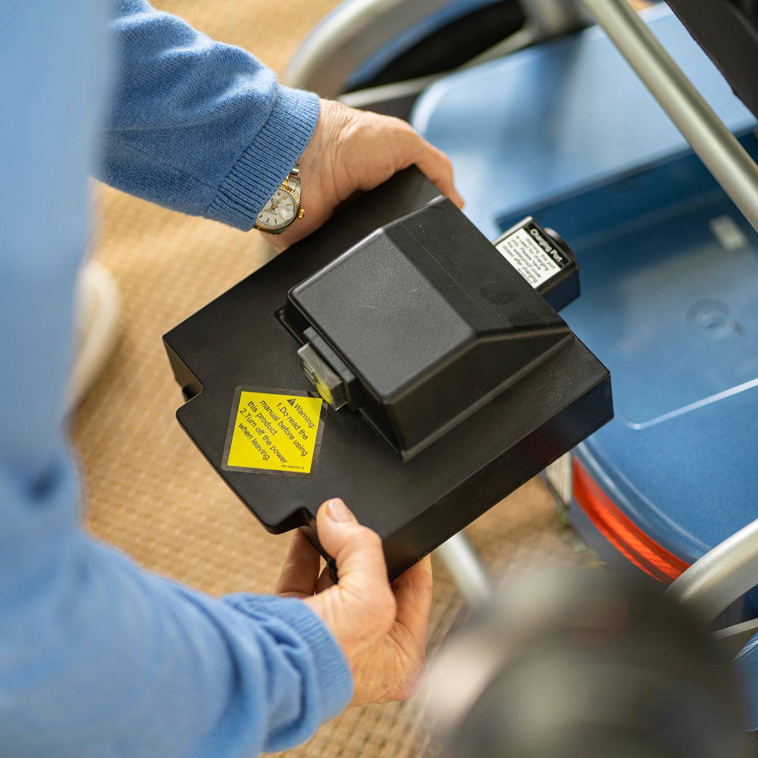 So Lite Folding Power ScooterRed