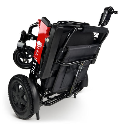 Majestic IQ-9000 Remote Controlled Lightweight Electric WheelchairBlack & RedStandard17.5"