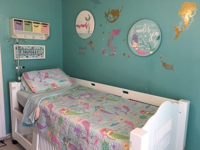 Dream Series Full Articulation Hi-Lo Electric Twin Size BedHigh Side