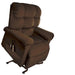 Perfect Sleep Chair with Deluxe 2-Zone MicroluxChocolate