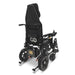 X-9 Remote Controlled Electric Wheelchair with Automatic Reclining Backrest and Lifting Leg RestsBlackUpto 17+ Miles (20AH li-ion Battery)