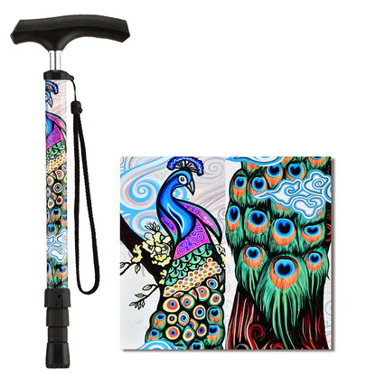 Click Canes with StrapProud Peacock