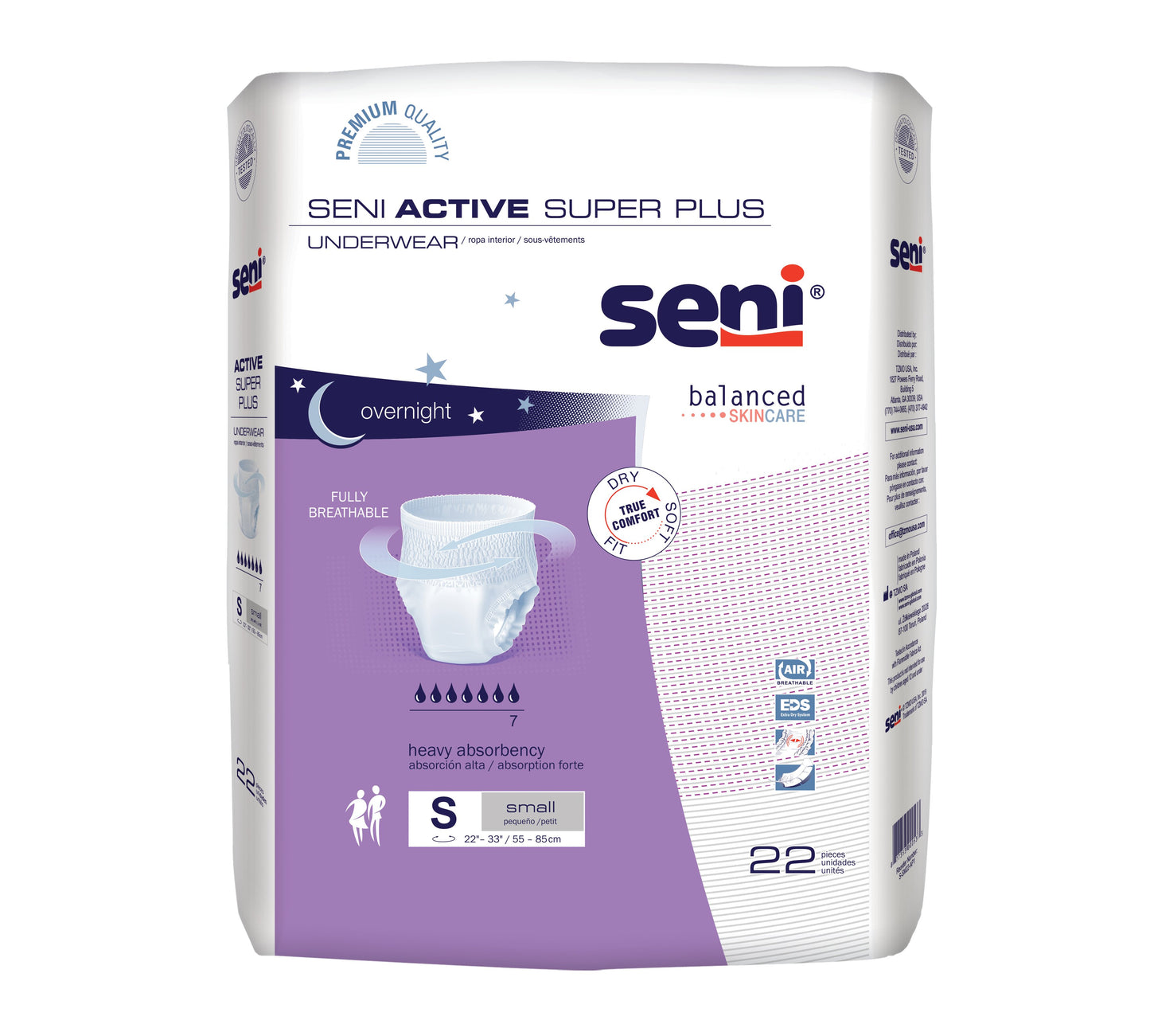 SENI ACTIVE SUPER PLUS UnderwearSmall (10 pcs)
