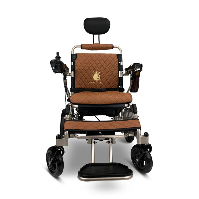 Majestic IQ-8000 20AH li-ion Battery Remote Controlled Lightweight Electric WheelchairBronzeTaba17.5"