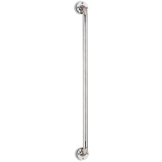32" Wall Grab Bar Chrome With Knurled Handle