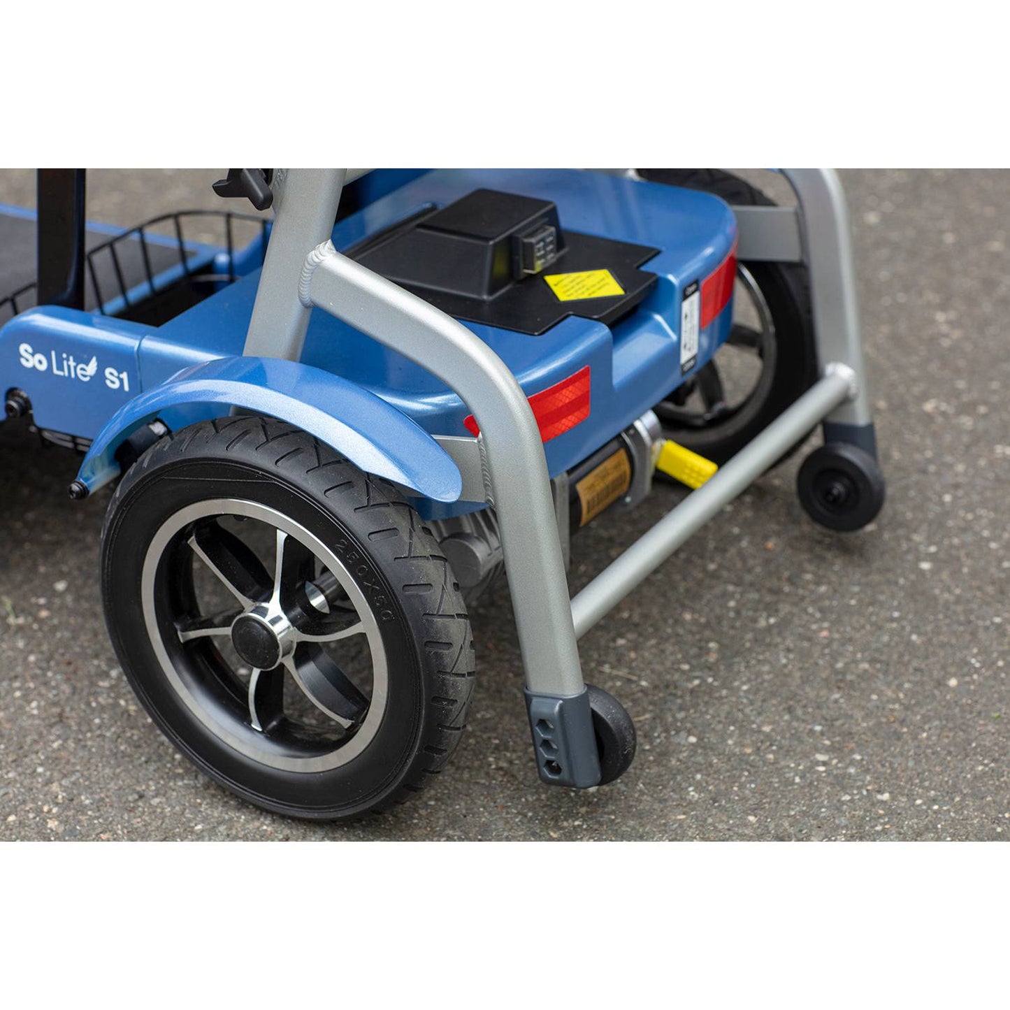 So Lite Folding Power ScooterRed