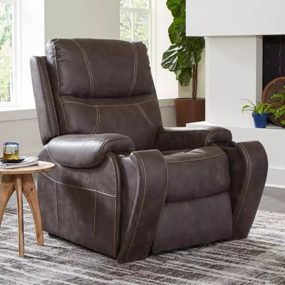 Deluna Titan PR448-MED Medium Power Lift Chair ReclinerFabric - Graphite (SGR)