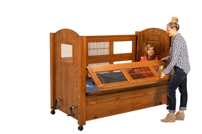 Dream Series Twin Size Bed with Fixed Height and Manual Adjustable Head and FootHigh Side