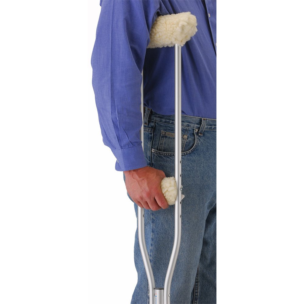 Crutch Cover Set - Fleece (2 Pairs A Set)