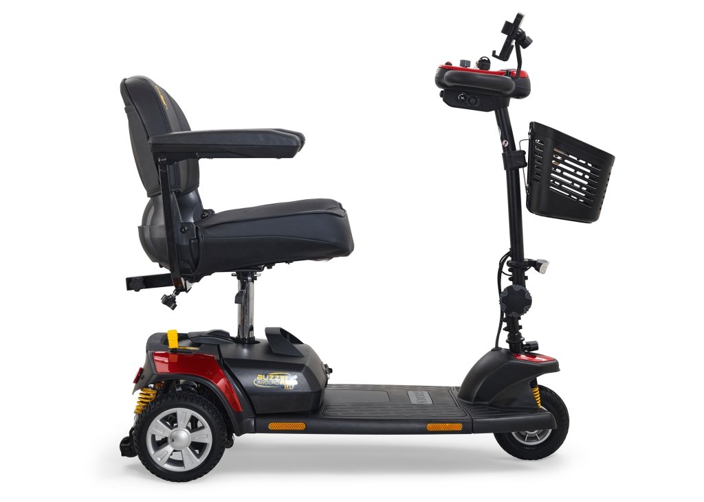 GB121B-SHZ Buzzaround XLS-HD 3 Wheel Mobility ScootersRed