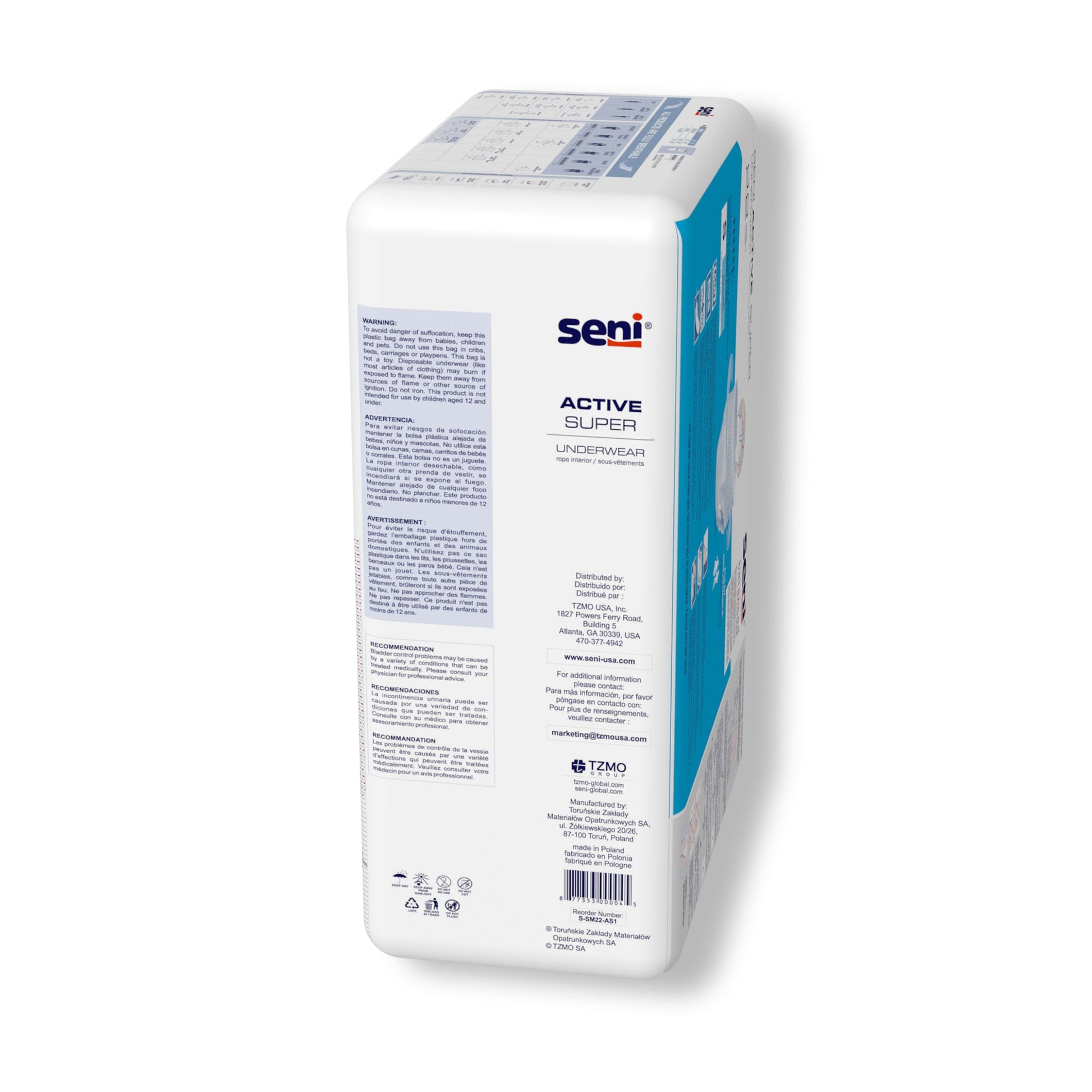 SENI ACTIVE SUPER UnderwearSmall