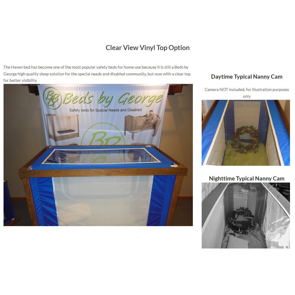 Haven Series Twin Size Bed with Fixed Height Bunkie Board