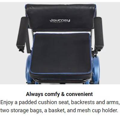 So Lite Folding Power ScooterRed