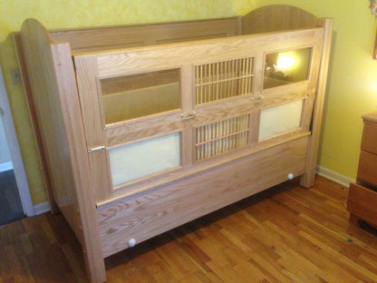 Dream Series Twin Size Bed with Fixed Height Bunkie BoardHigh Side