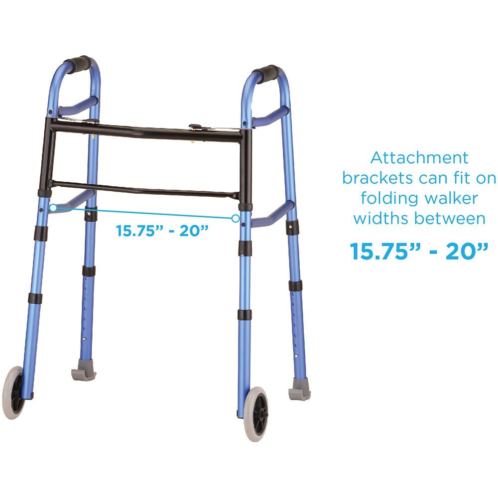 Walker Basket with Plastic Liner