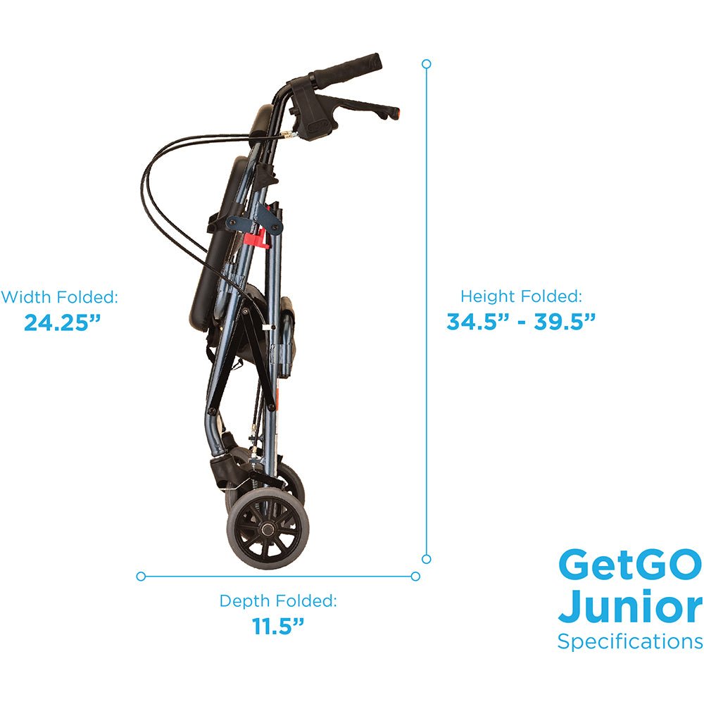 GetGo Junior Rolling WalkerBlue