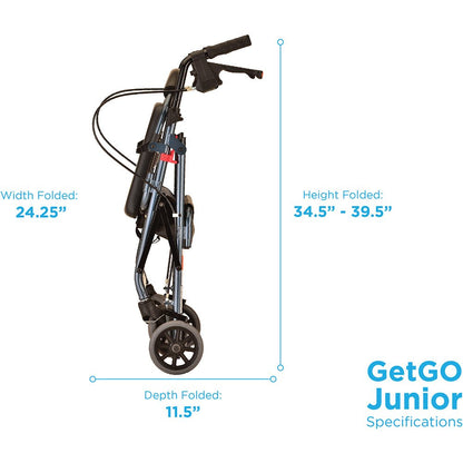 GetGo Junior Rolling WalkerBlue