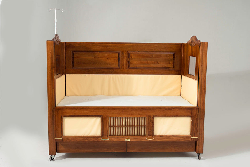 Dream Series Twin Size Bed with Fixed Height Bunkie BoardHigh Side