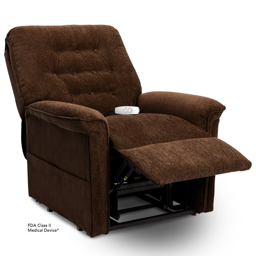 Heritage LC-358XL Lift Chair (FDA Class II Medical Device)Crypton Aria Espresso (Upgrade Option)