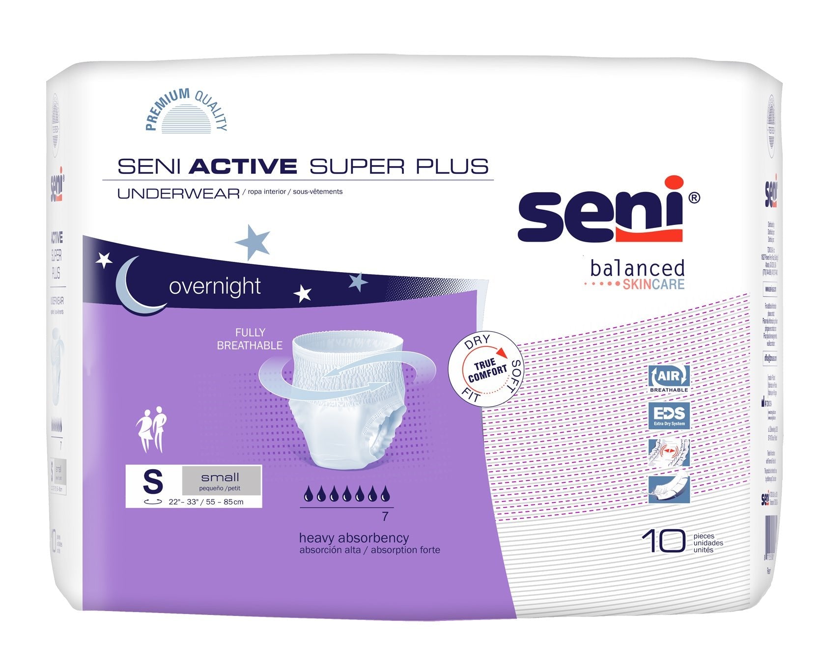 SENI ACTIVE SUPER PLUS UnderwearSmall (10 pcs)