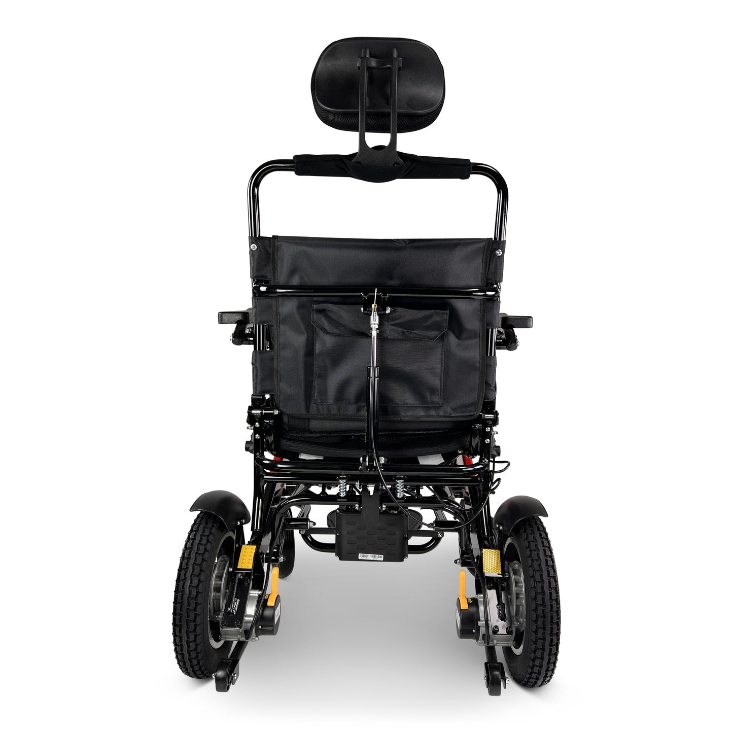 Majestic IQ-9000 Remote Controlled Lightweight Electric WheelchairBlack & RedRed17.5"