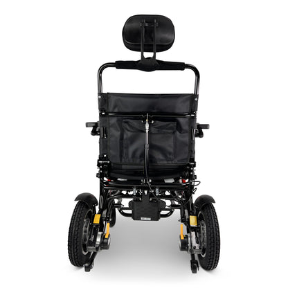 Majestic IQ-9000 Remote Controlled Lightweight Electric WheelchairBlack & RedRed17.5"