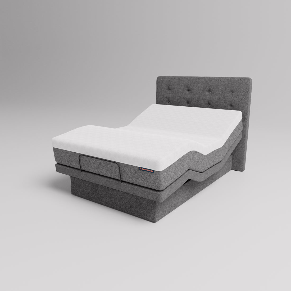 Dawn House Full Size BedBase + MattressWith HeadboardSlate