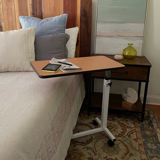 Overbed Table Adjustable Height